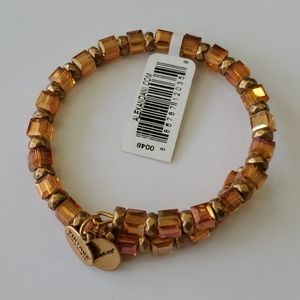 Alex and Ani Golden Days Swarovski Crystal Wrap Br
